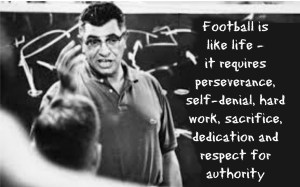 football is like life vince lombardi