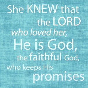 God is faithful Deut 7:9